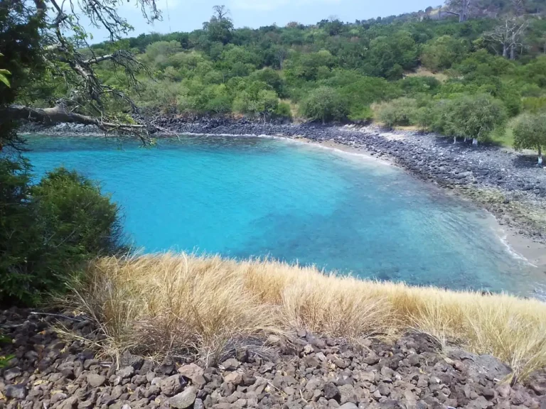 A magnifica vista da Lagoa Azul